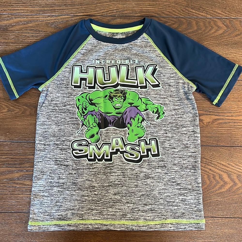 Size 8 marvel hulk active jumping beans